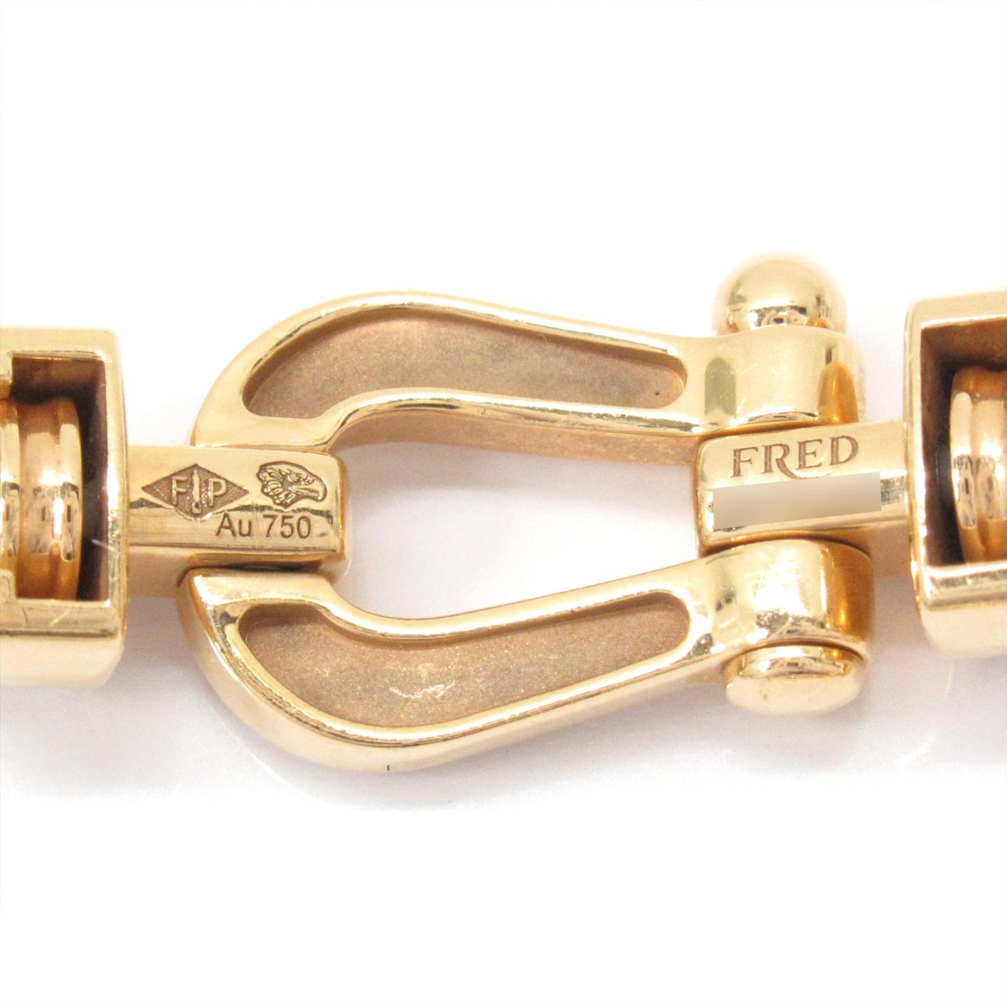 fred fred force 10手镯ob 0071透明k18 yg(750)黄金x