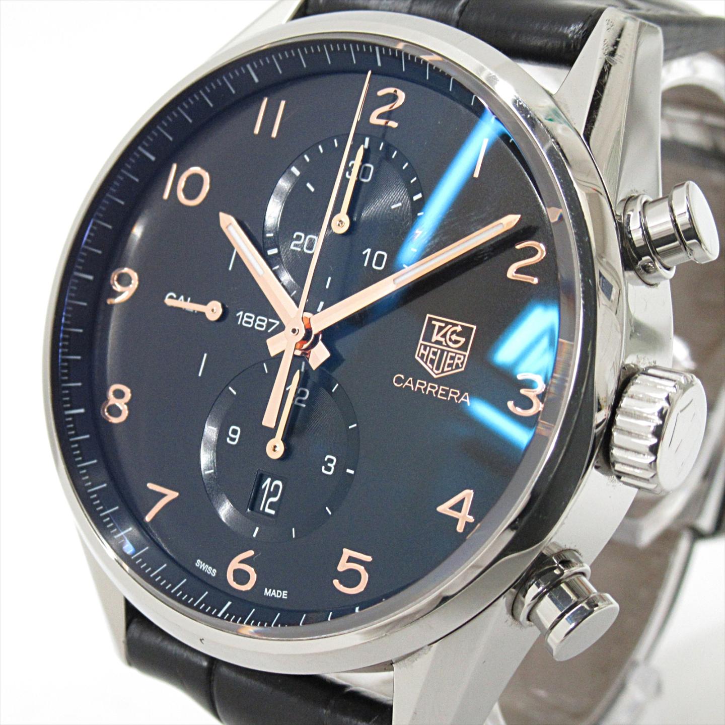 tag heuer tag heuer carrera计时手表car 2014黑色不锈钢