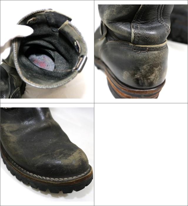 银座店chrome hearts wesco boots工程师靴黑色