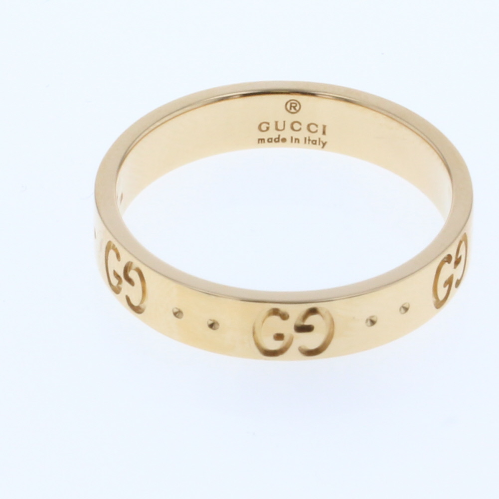 gucci gucci图标戒指·戒指k18黄金16号黄金女士k 71213703-hk