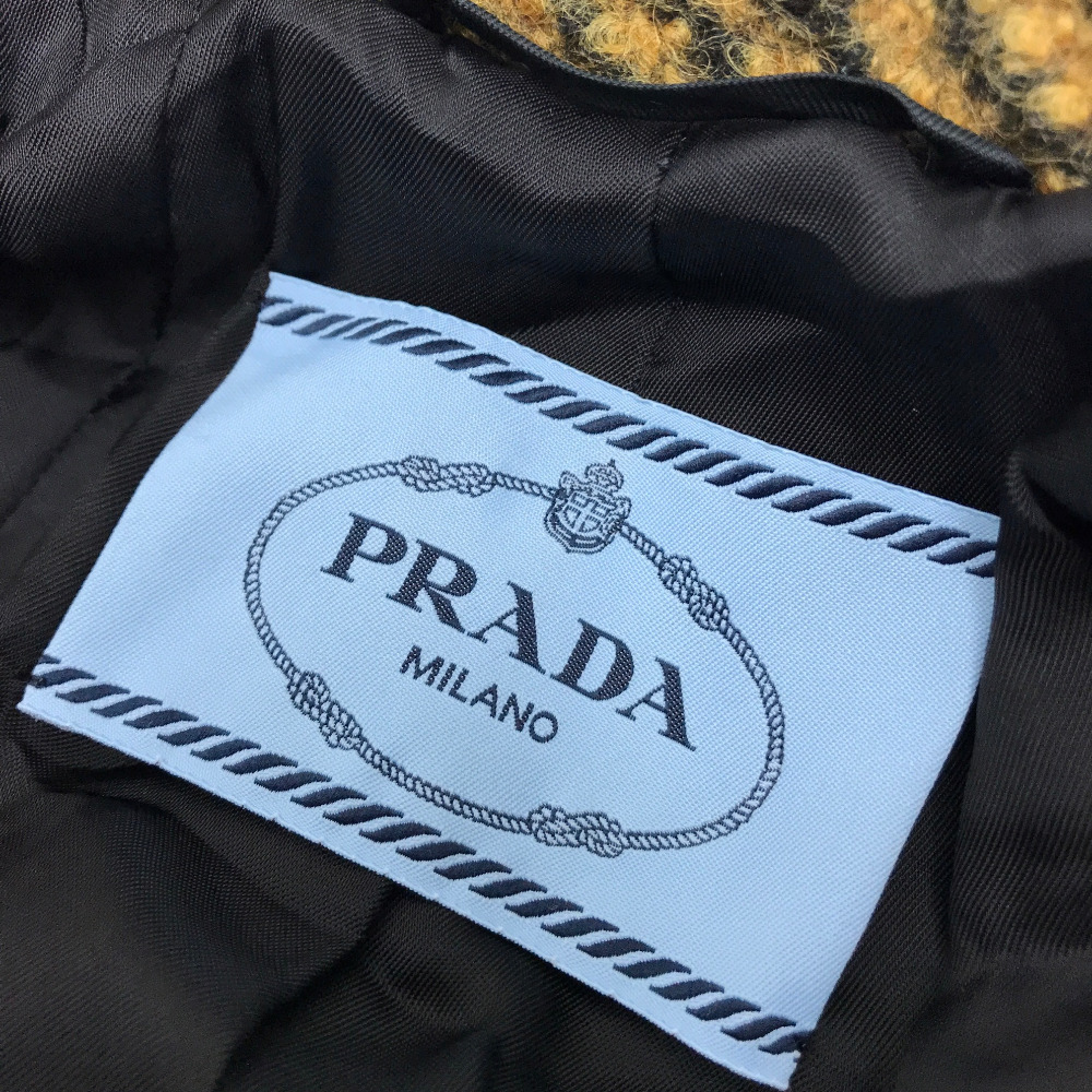 prada prada夹克外套外套羊毛/棕色女装