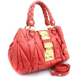 miumiu miu miu 16177 rp0169手拿包亮片银色女士【二手】