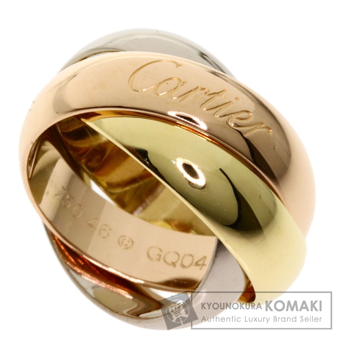 used cartier trinity ring