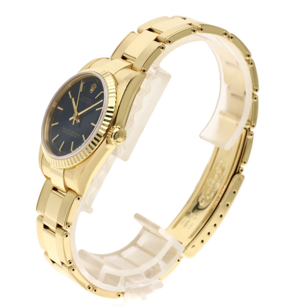 ROLEX 67518 Oyster Perpetual Watch 18K Yellow Gold / 18K Yellow Gold Boys [Used] ã¼ ãã©ã³ãäº¬ã®èµ å°ç§