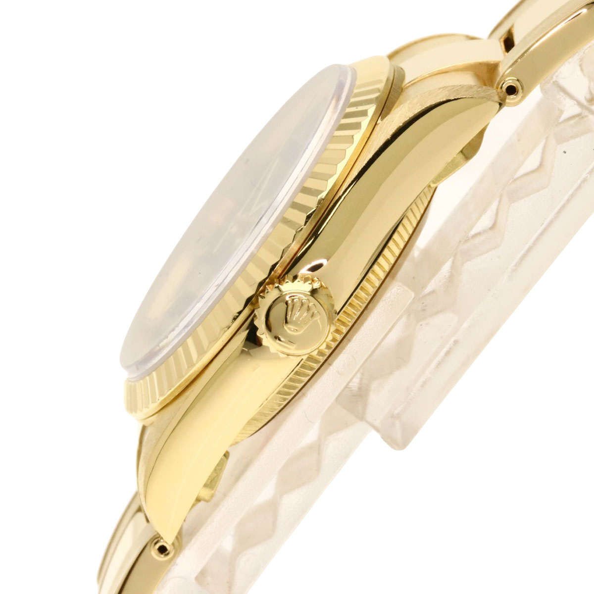 ROLEX 67518 Oyster Perpetual Watch 18K Yellow Gold / 18K Yellow Gold Boys [Used] ã¼ ãã©ã³ãäº¬ã®èµ å°ç§