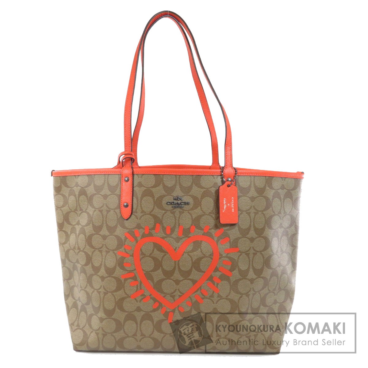 coach bag reversible tote