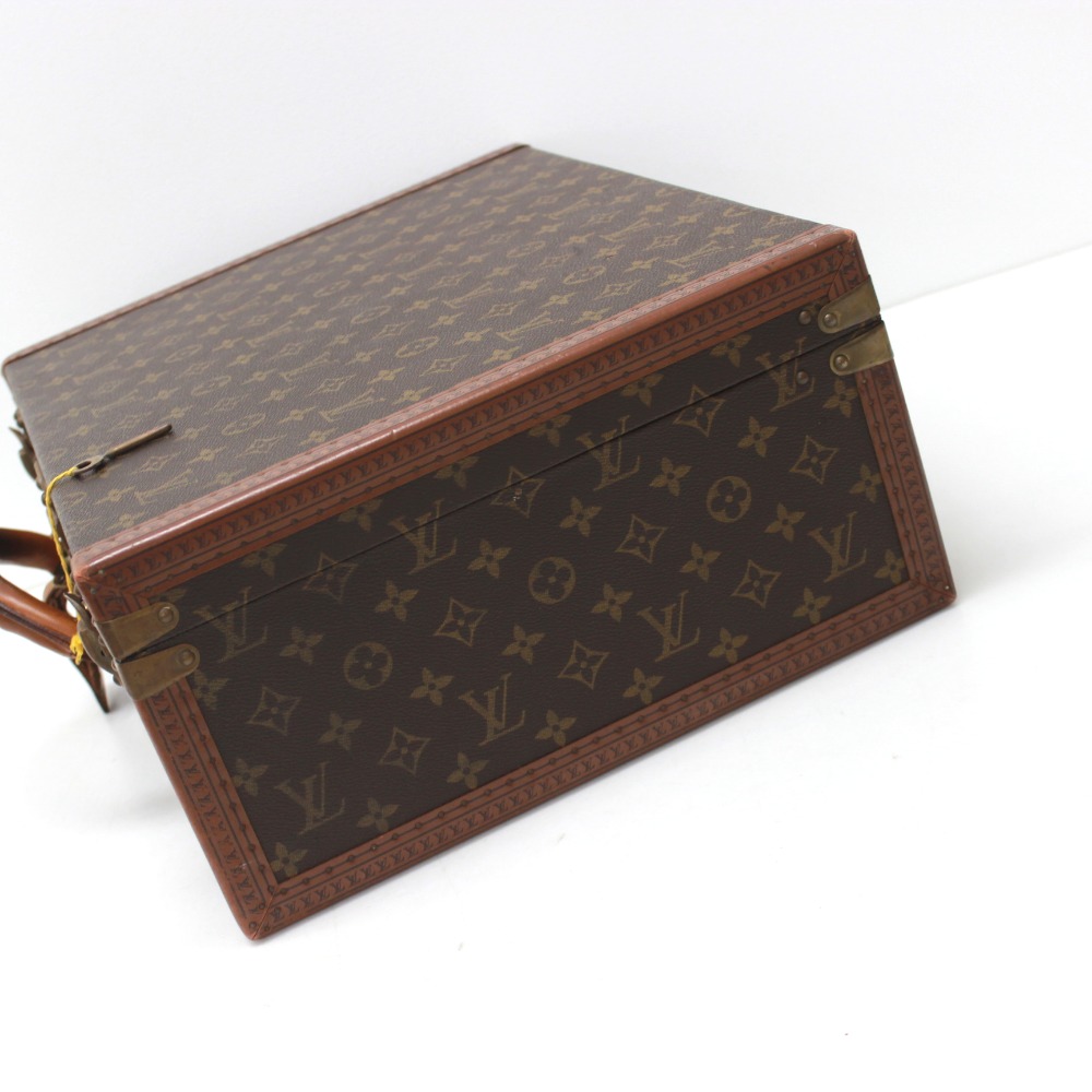 AUTHENTIC LOUIS VUITTON Monogram Super President Hard Case Bag Trunk M53000 | eBay