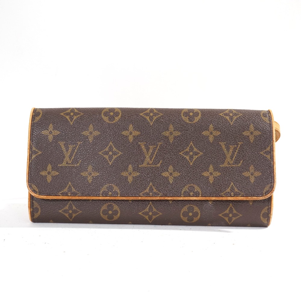 LOUIS VUITTON Monogram Pochette Twin GM M51852 Shoulder Bag | eBay