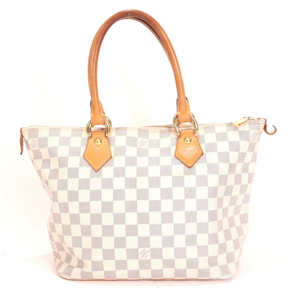 LOUIS VUITTON Damier Azur Saleya PM N51186 Shoulder Bag | eBay