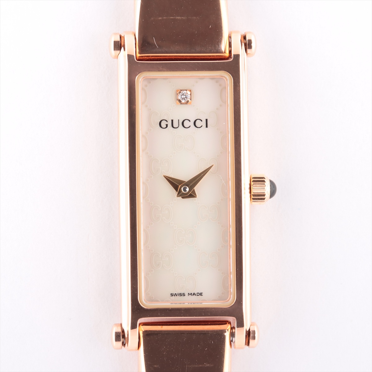 gucci gold bangle watch 1500l