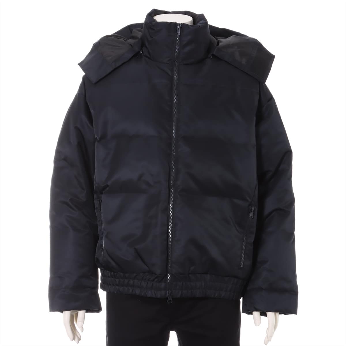 メンズ ENNOY NYLON PADDED JACKET (TRIPLE BLACK) | cubeselection.com