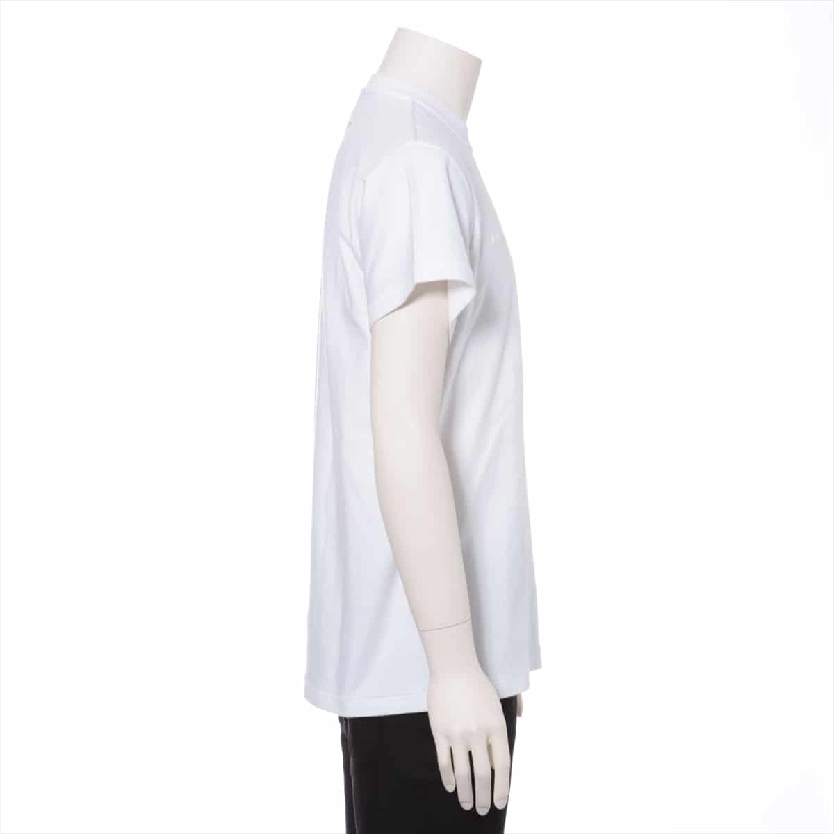Vetements 18AW Cotton T-shirt XS Ladies White Back Logo Stains