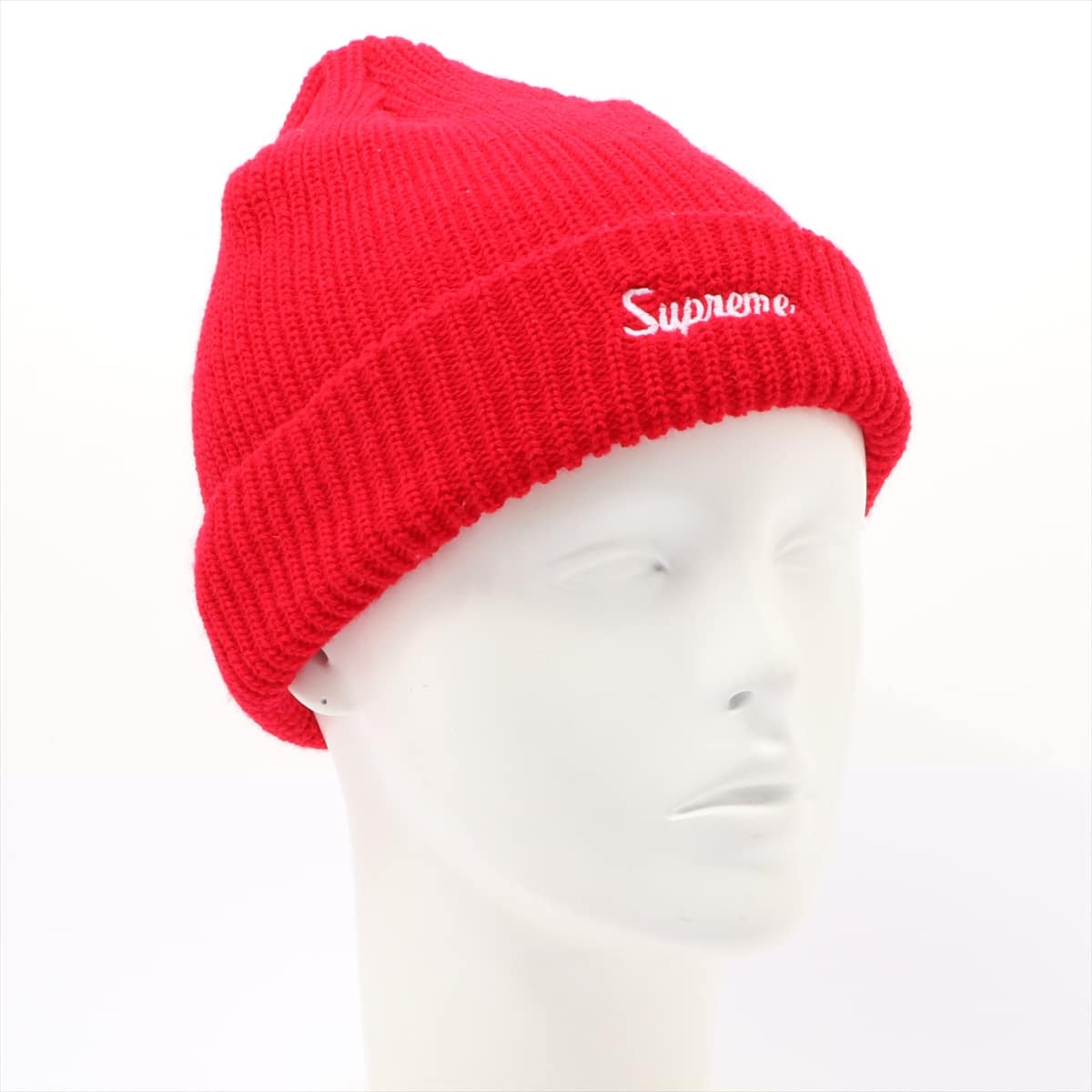 Supreme knit hat acrylic red eBay