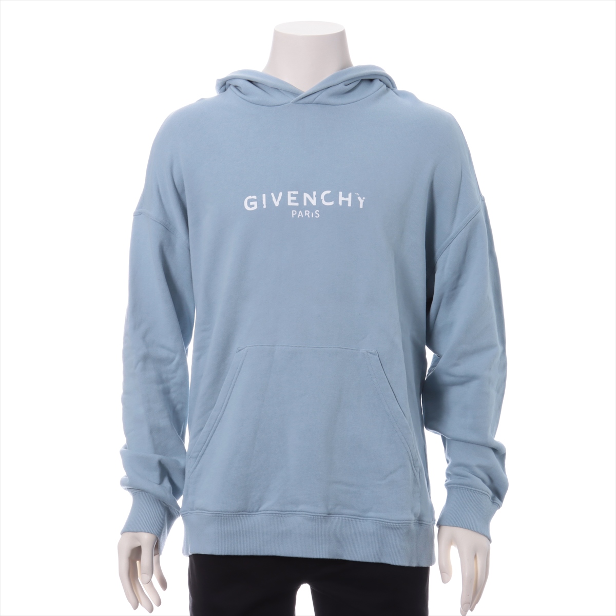 givenchy light blue hoodie