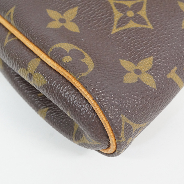 LOUIS VUITTON Shoulder Bag Eva clutch bag with leather shoulder strap M9... | eBay