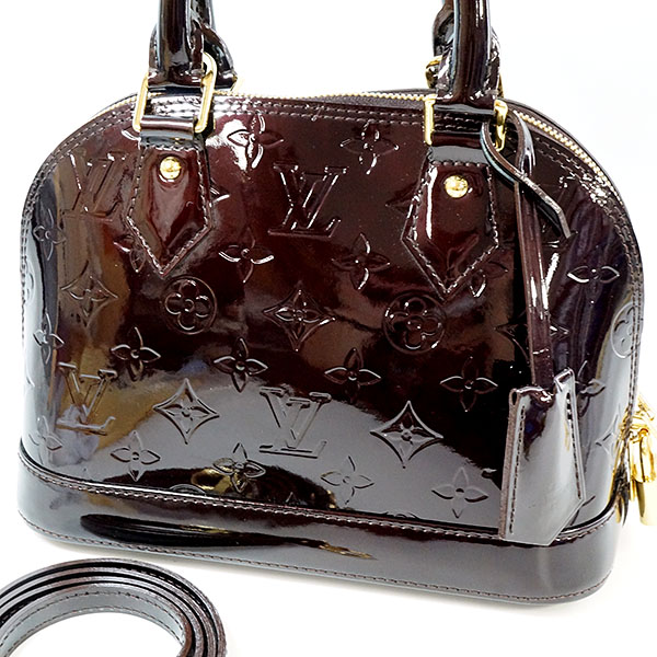 LOUIS VUITTON Handbag Alma BB Vernis M91678 from Japan 20220366 | eBay