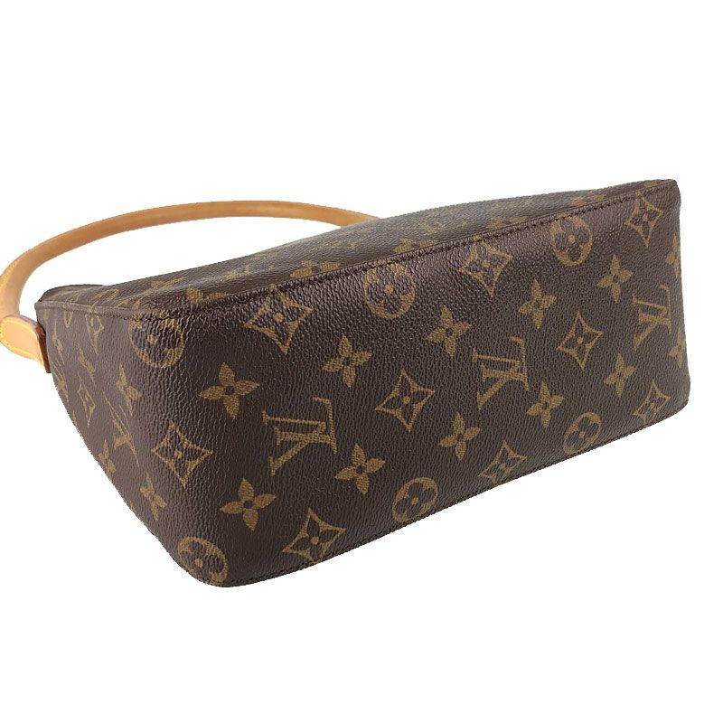 Auth Louis Vuitton Monogram Looping MM M51146 Women's Shoulder Bag