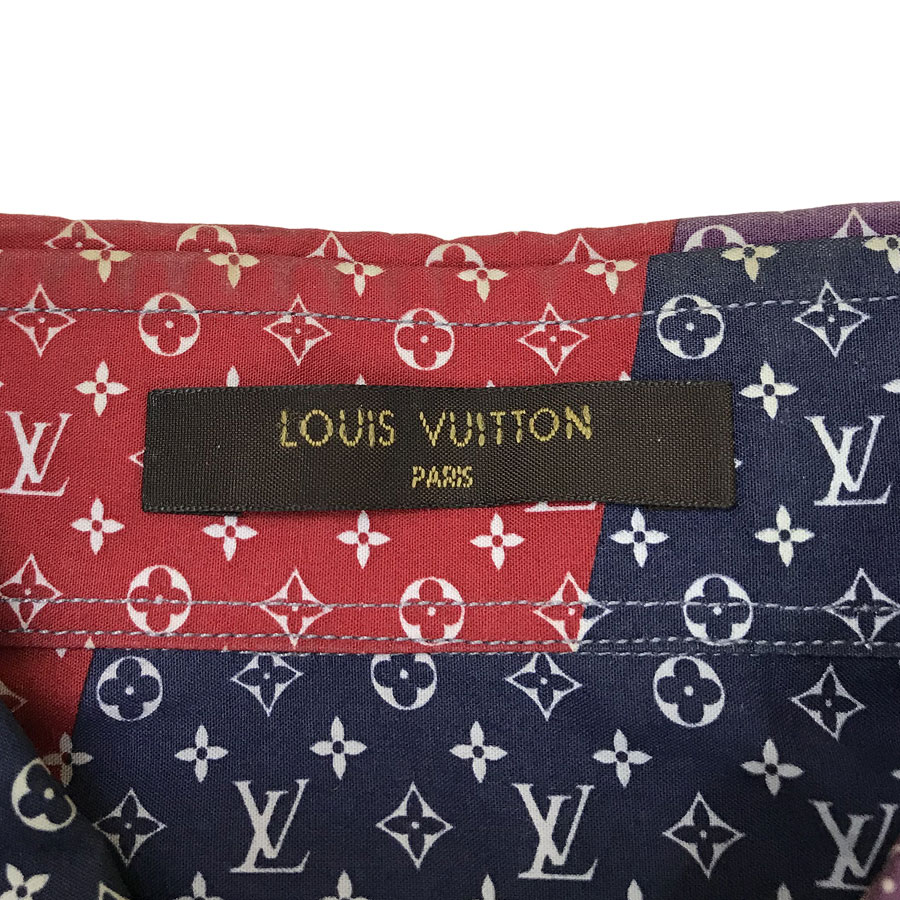 LOUIS VUITTON Monogram Stars Star Pattern Short Sleeve Shirt shirt from Japan | eBay