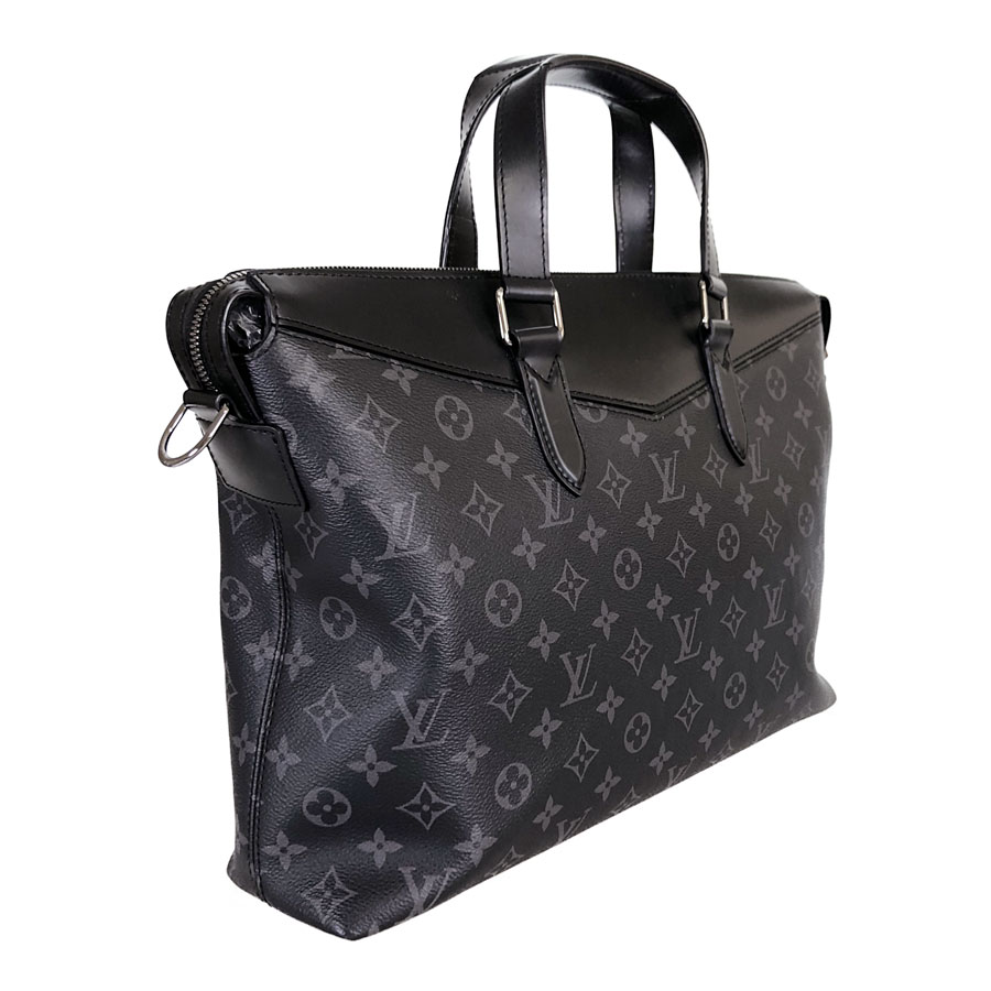 Louis Vuitton Monogram Eclipse Briefcase Explorer M40566 Men's 2WAY bag  Black