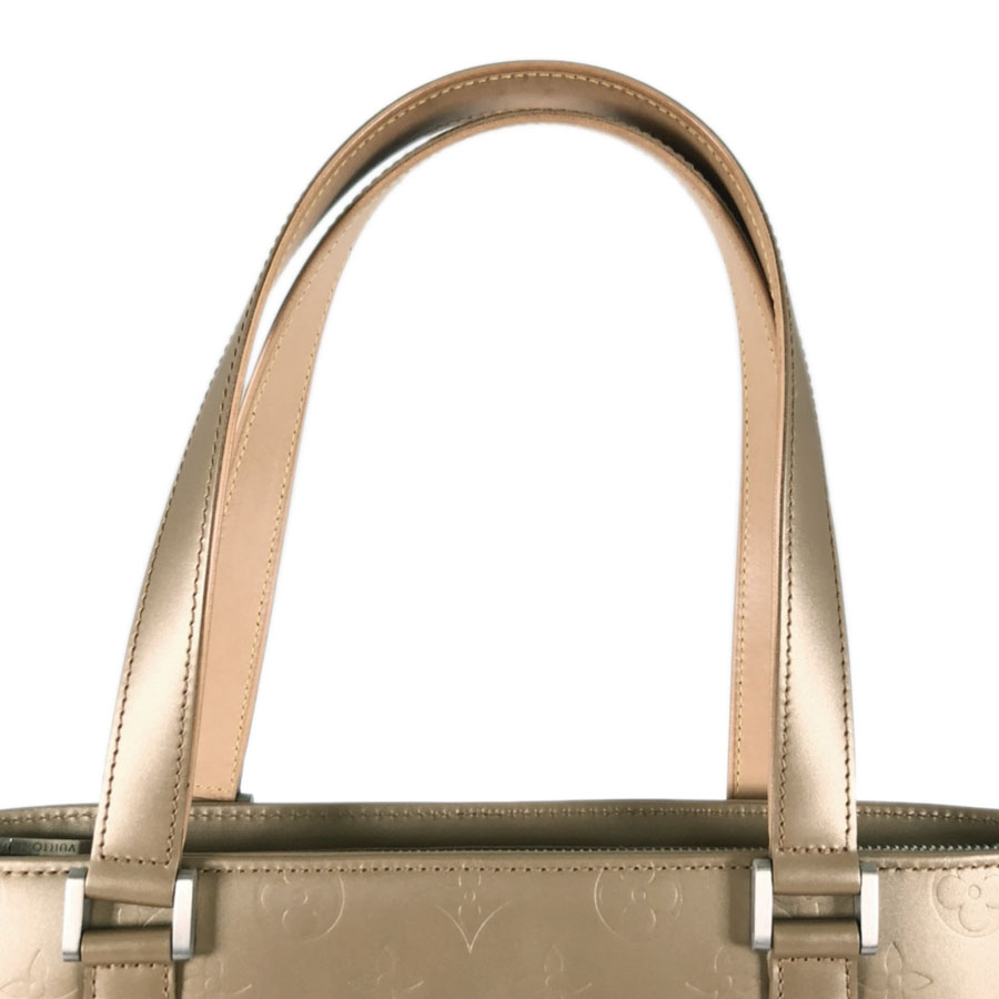 LOUIS VUITTON Monogram mat stockton M55117 Matt gold umbrella Tote Bag from ... | eBay