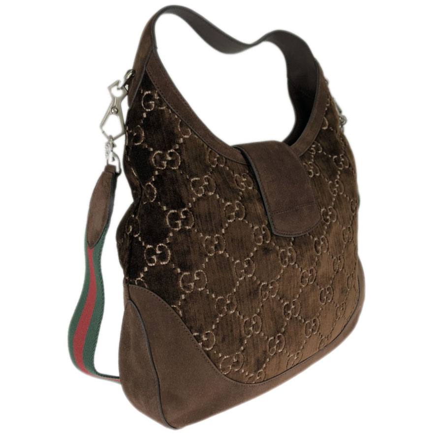 GUCCI Dionysus Hobo bag 2WAY 446687 Brown Suede x velvet Shoulder Bag from Japan | eBay