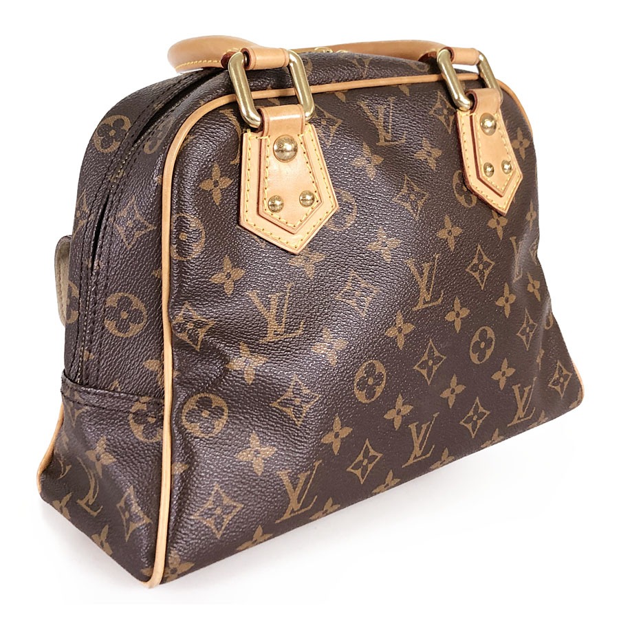 LOUIS VUITTON Monogram Manhattan PM M40026 PVC Women&#39;s handbag from Japan | eBay