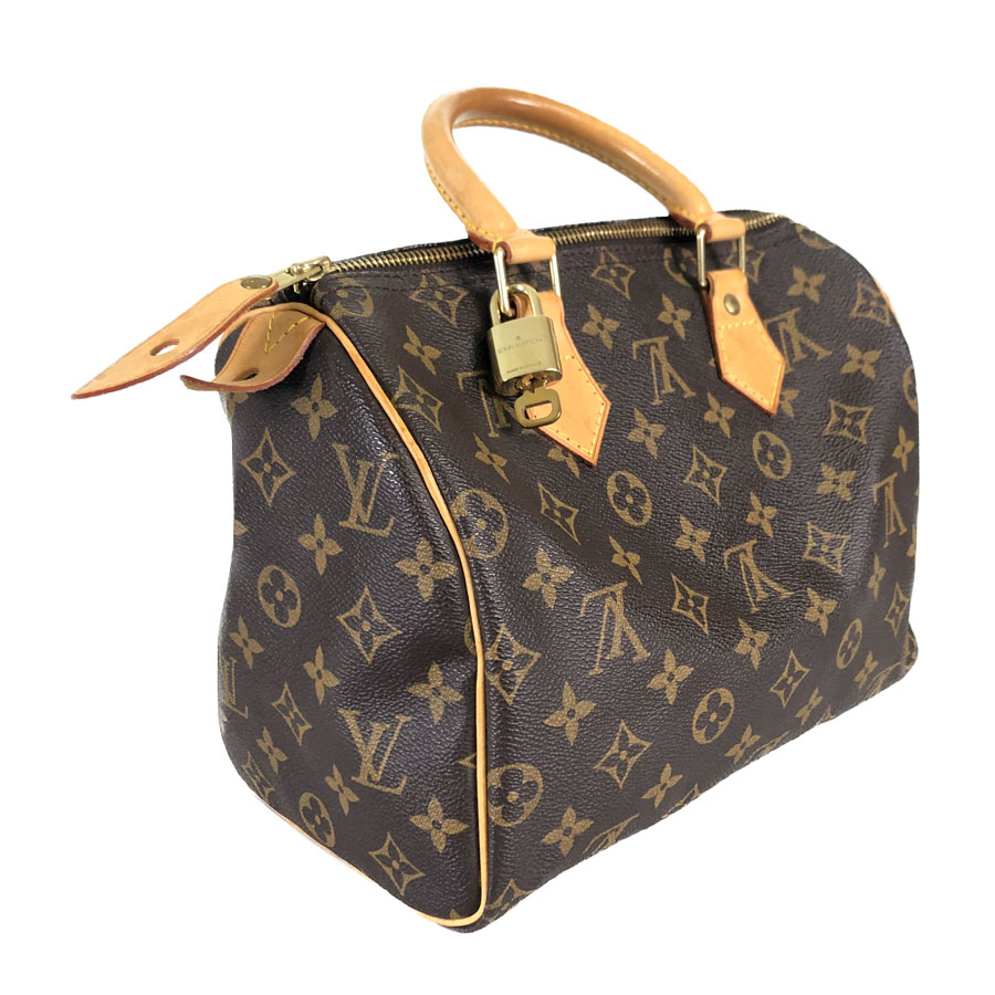 LOUIS VUITTON Monogram Speedy 25 M41528 Monogram PVC Women&#39;s handbag from Japan | eBay