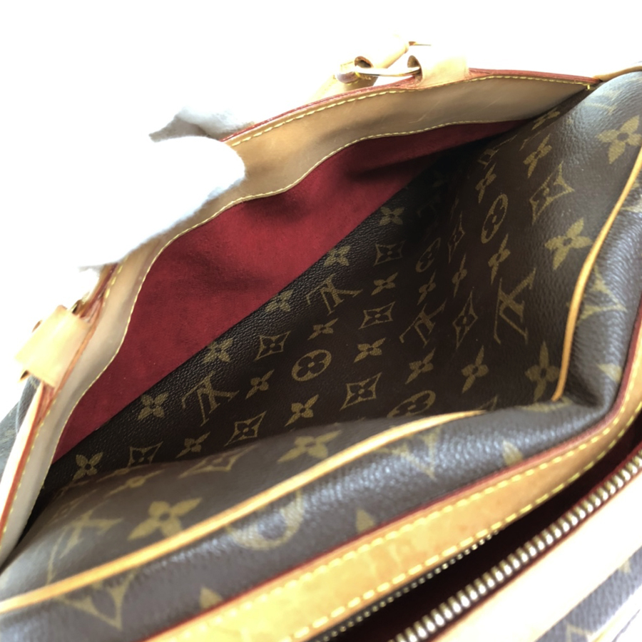 Authenticated Used Louis Vuitton Monogram Hippo Piano Handbag Tote Bag  M51148 Brown PVC Leather Women's LOUIS VUITTON 