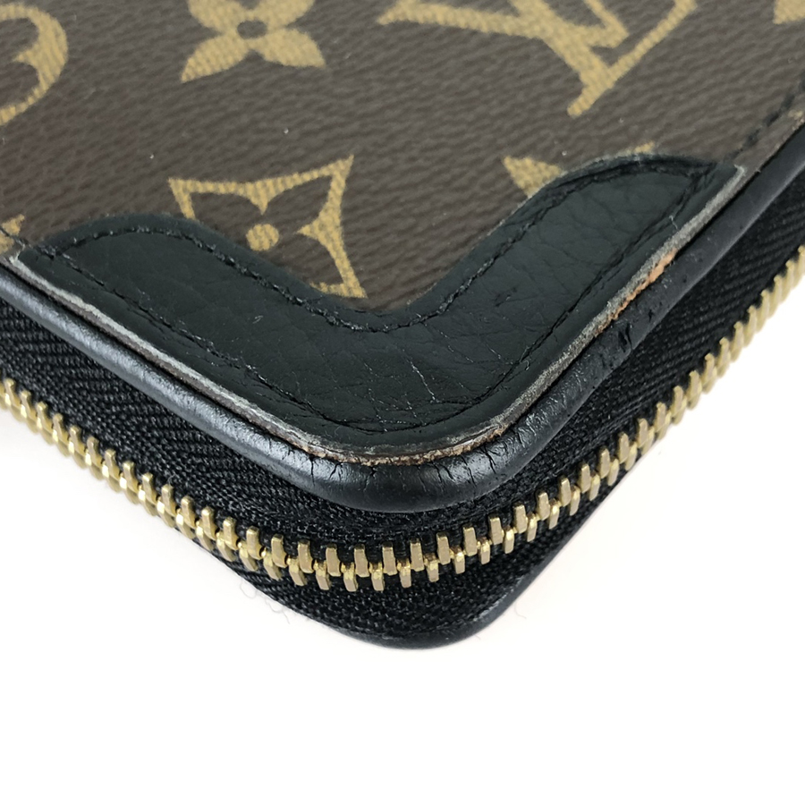 LOUIS VUITTON Monogram Zippy Wallet Retiro M61855 Noir Wallet from Japan | eBay