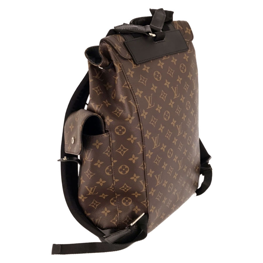 Louis Vuitton Monogram Macassar Christopher PM - Brown Backpacks