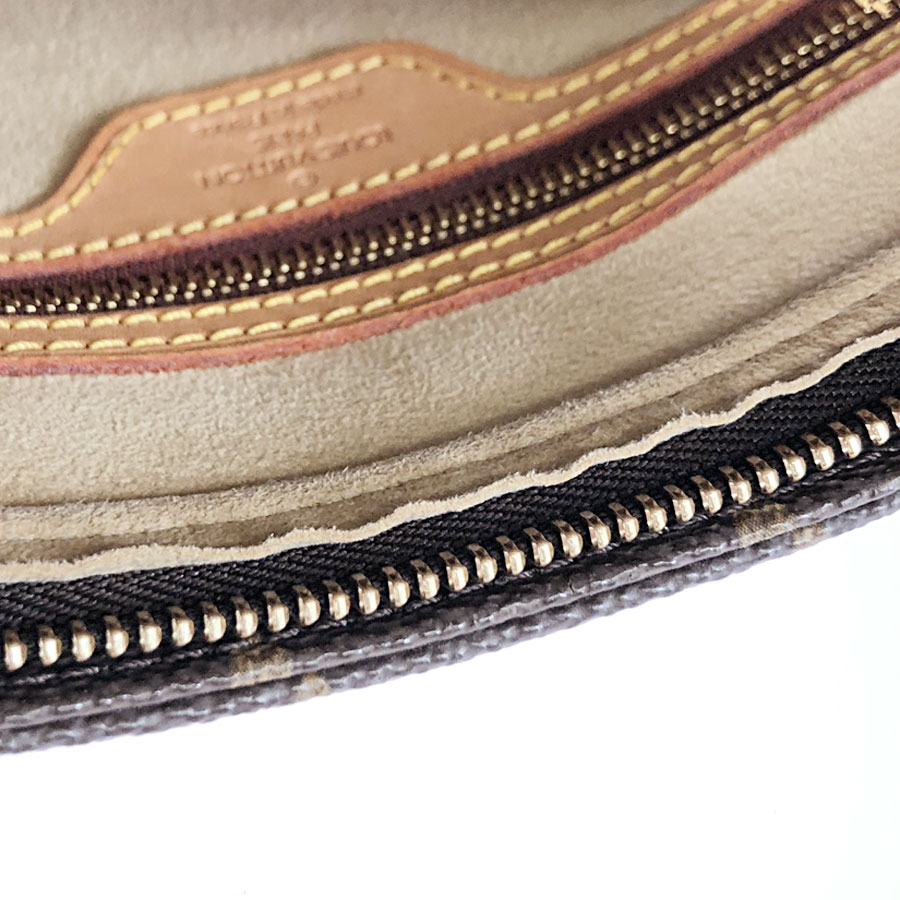 Louis Vuitton Monogram Looping MM Shoulder Bag M51146 Brown PVC