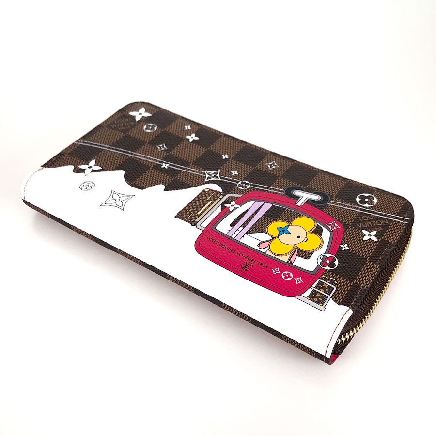 LOUIS VUITTON Monogram Zippy Wallet Vivienne N60257 Brown Wallet from Japan | eBay