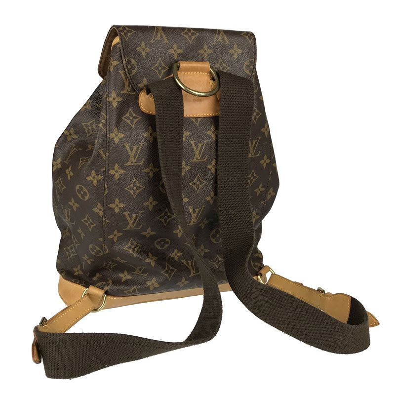 LOUIS VUITTON Monogram Montsouris GM M51135 PVC Women&#39;s Backpack from Japan | eBay