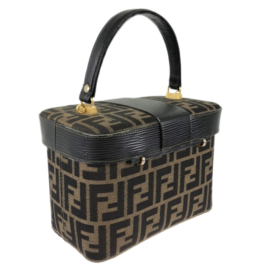 fendi zucca vanity bag