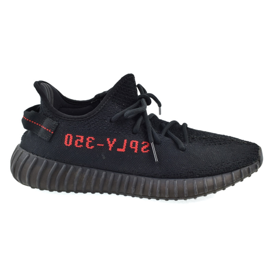 adidas YEEZY BOOST 350 V2 Easy Boost Kanye West CP9652 BRED black x red ...