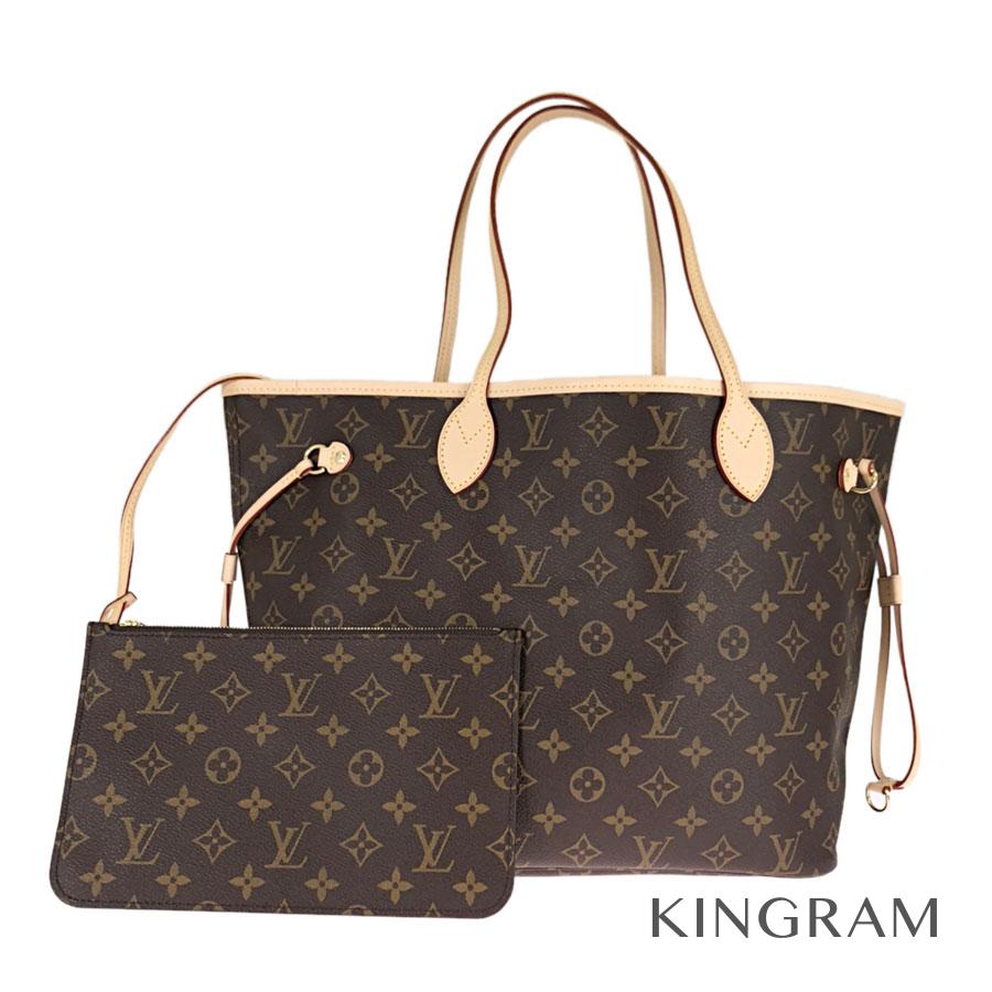 LOUIS VUITTON Monogram Neverfull MM with porch M40995 Tote Bag from Japan | eBay