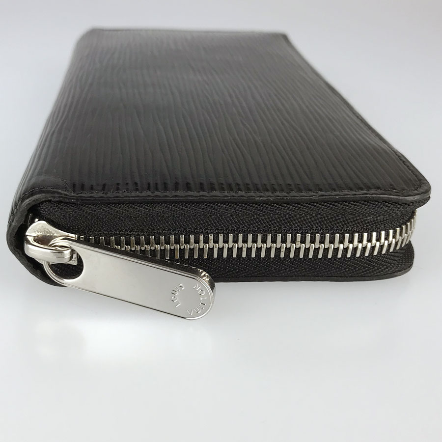 LOUIS VUITTON Epi Zippy wallet Zip Around purse M61857 Noir Wallet from ...