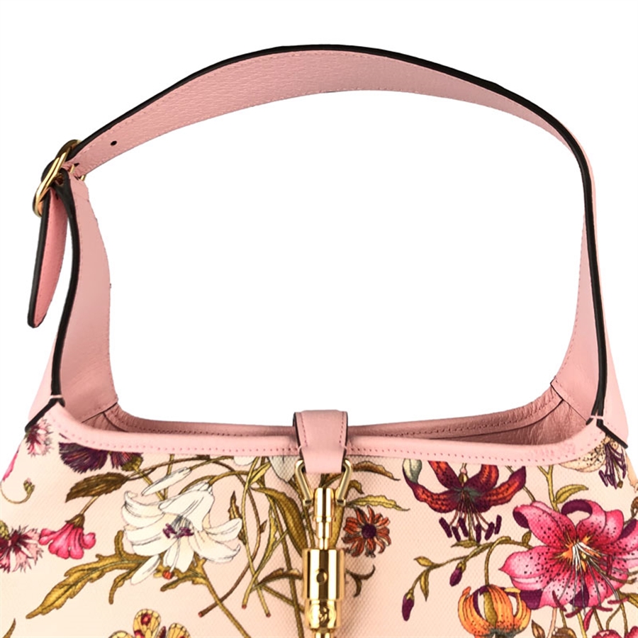 GUCCI Jackie Flora Medium Hobo Bag Japan Limited 550152 Shoulder Bag from Japan | eBay