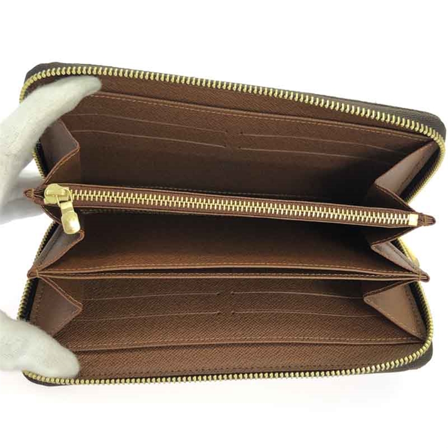 LOUIS VUITTON Monogram Zippy Wallet Zip Around purse M60017 PVC Women&#39;sWalle... | eBay