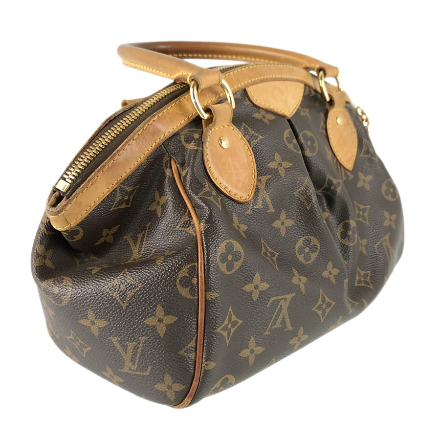 Buy Louis Vuitton Pre-loved LOUIS VUITTON Tivoli PM monogram Handbag PVC  leather Brown Online