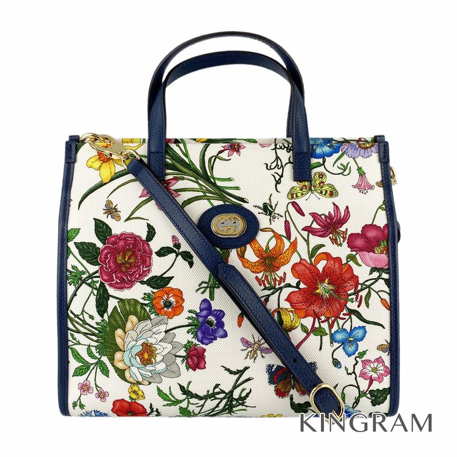 gucci tote bag with flowers