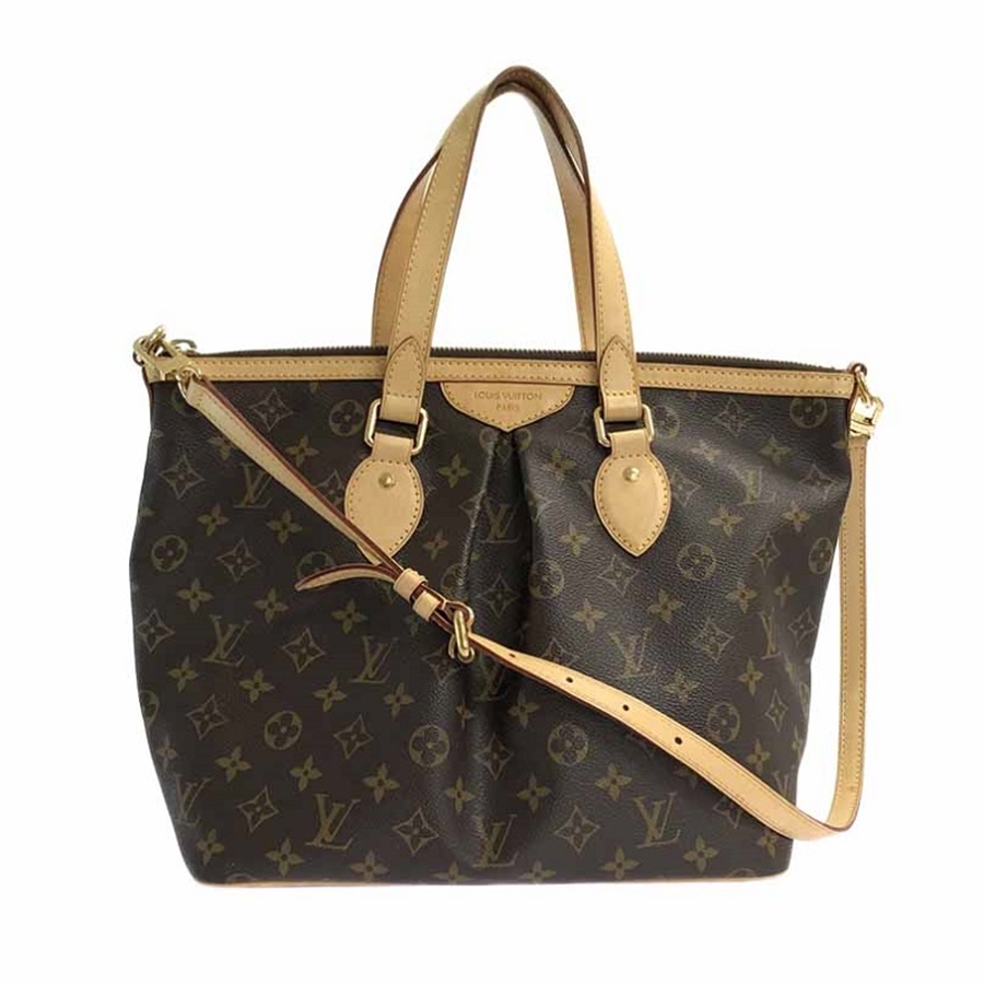 LOUIS VUITTON Monogram Palermo PM M40145 PVC Women's Tote Bag from ...