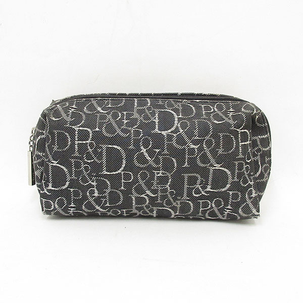 Pinky Dianne ピンキー ダイアン ポーチ 黒 ブラック キャンバス ブランドバッグ 中古 Nb ー ブラモ 欲しいブランド品がすぐ見つかる ネット通販サイト