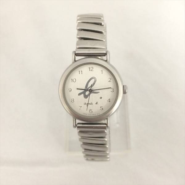 Agnes B アニエスベー 腕時計 V701 6210 白 クォーツ レディース 中古 腕時計 All Shop Ok1 ー ブラモ 欲しいブランド品がすぐ見つかる ネット通販サイト