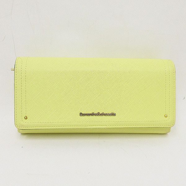 Samantha Chouette サマンサ シュエット 長財布 黄色 ブランドバッグ 中古 Nb ー ブラモ 欲しいブランド品がすぐ見つかる ネット通販サイト