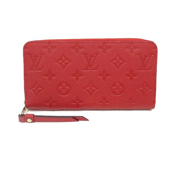 red wallet purse
