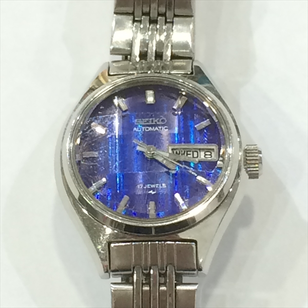 Seiko セイコー ブルー ステンレススチール Ss 自動巻き レディース 中古 腕時計 All Shop ー ブラモ 欲しいブランド品がすぐ見つかる ネット通販サイト