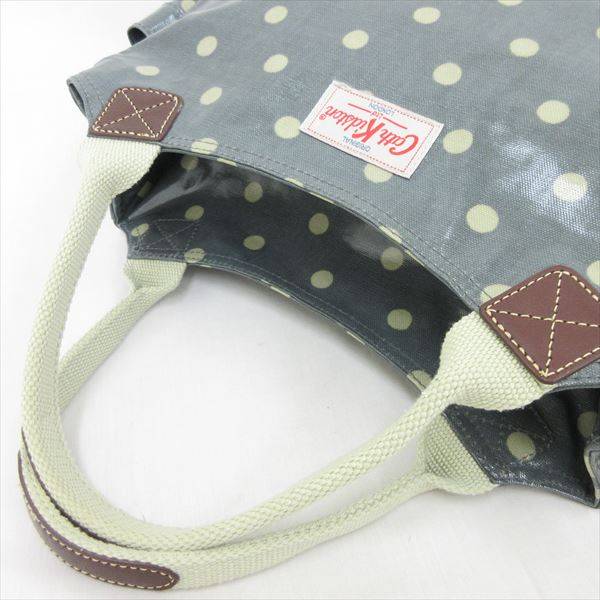 cath kidston navy polka dot bag