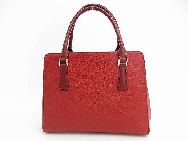burberry(巴宝莉)手提包/手提包红色红色皮革[品牌包] [上一页]