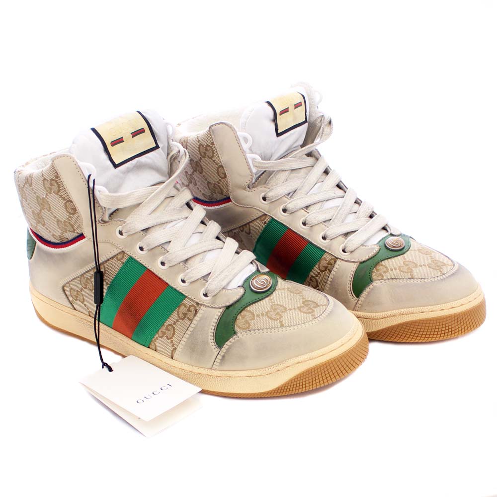 vintage gucci high top sneakers